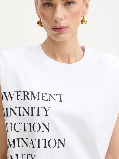 Elisabetta Franchi top bawełniany