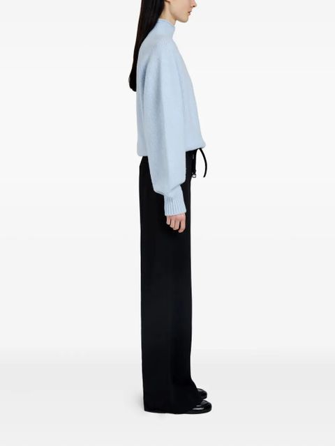 Proenza Schouler Adley high-neck sweater - Blue