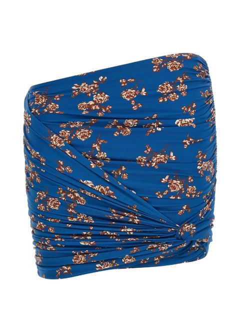 Magda Butrym 01 floral swim skirt - Blue - zdjęcie produktu nr 1