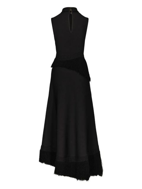Johanna Ortiz Momentum fringed dress - Black