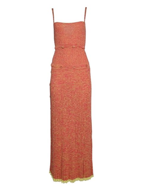 Christopher Esber button bandeau midi dress - Pink - zdjęcie produktu nr 1