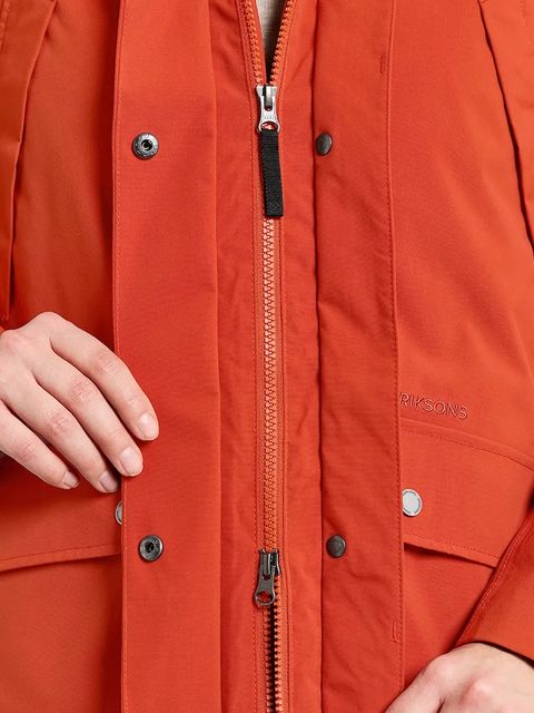 Didriksons kurtka przeciwdeszczowa MELODY kolor pomarańczowy przejściowa 505851