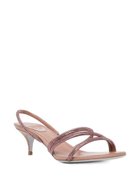 René Caovilla 50mm embellished sandals - Pink - zdjęcie produktu nr 2