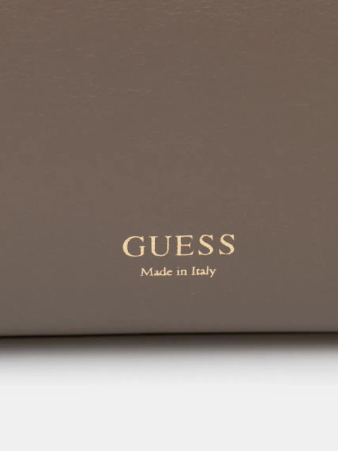 Guess torebka skórzana BIANCA kolor brązowy HWBIAA L5117