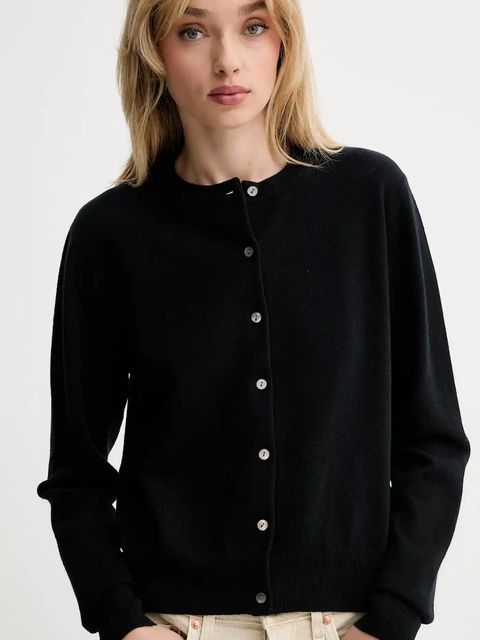 Levi's kardigan damski kolor czarny 0037P