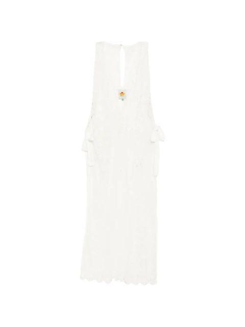 FARM Rio floral-embroidered dress - White - zdjęcie produktu nr 1