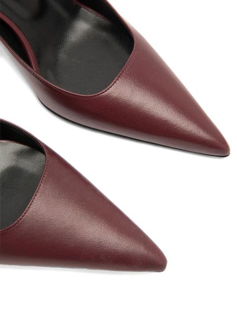 BY FAR Teese pointed pumps - Red