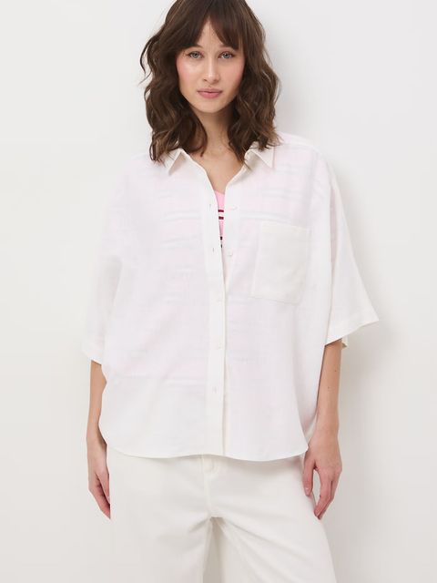Medicine koszula damska z lnem - zdjęcie produktu nr 1