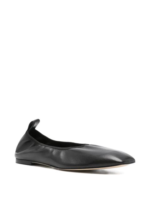 Aeyde Nomi ballet flats - Black