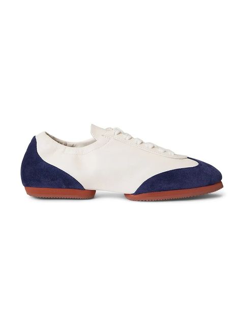 Polo Ralph Lauren sneakersy skórzane Swn Ballerina - zdjęcie produktu nr 2