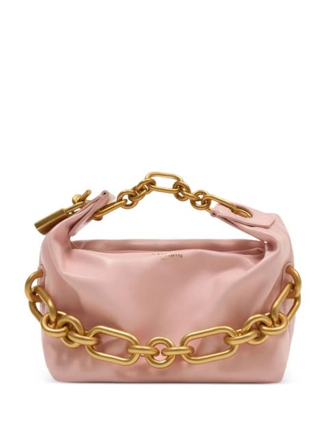 Balmain mini Sync chain leather tote bag - Pink - zdjęcie produktu nr 1