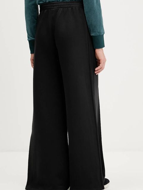 adidas Originals spodnie dresowe Spacer 3S Tp damskie kolor czarny gładkie JV7500 - zdjęcie produktu nr 2