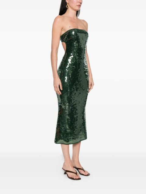 Oséree sequin dress - Green
