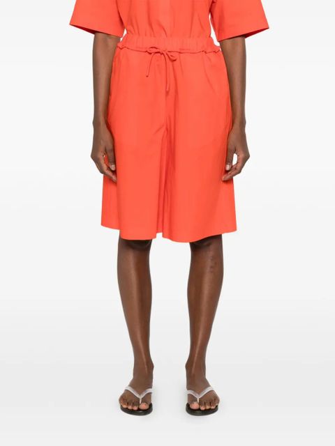 PINKO drawstring-fastening shorts - Orange