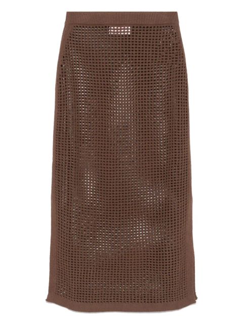MC2 Saint Barth Darline midi skirt - Brown