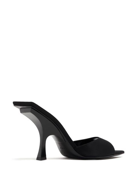 The Attico 100mm Ester sandals - Black