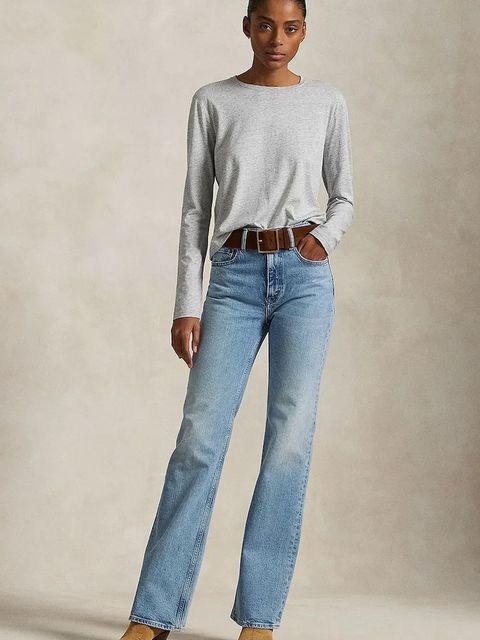 Polo Ralph Lauren longsleeve kolor szary 211967103