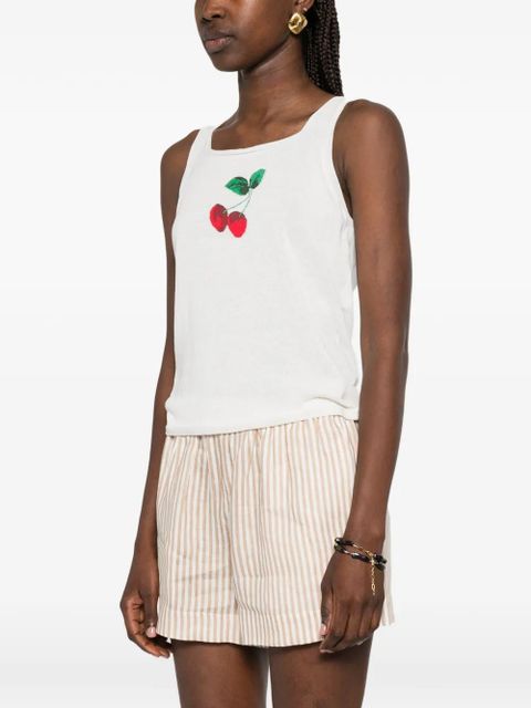 TWINSET sleeveless top - White