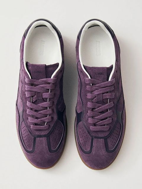 Alohas sneakersy zamszowe Tb.490 damskie kolor fioletowy S100471-10