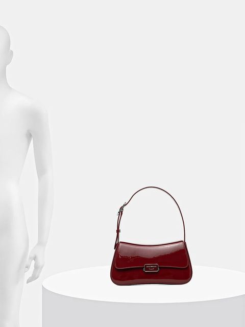Emporio Armani torebka kolor bordowy EW001013 AF17287