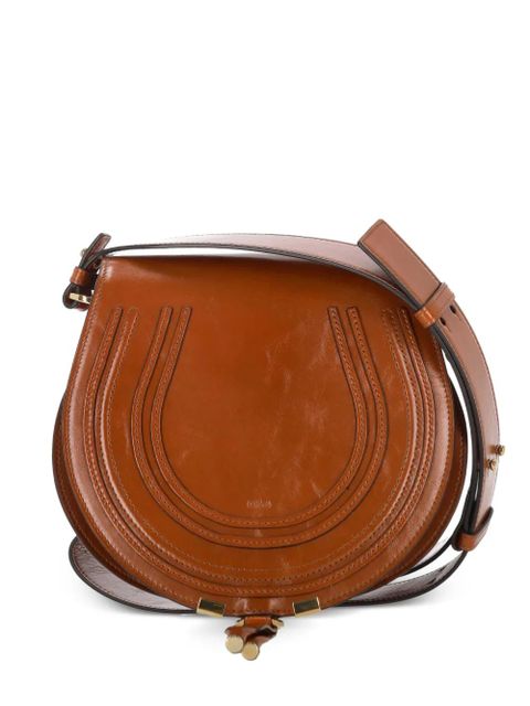 Chloé Marcie saddle bag - Brown - zdjęcie produktu nr 1