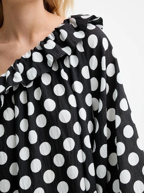 The Sleeper sukienka kolor czarny midi prosta GADR02G097N