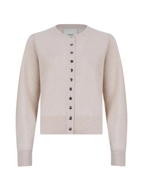 ISABEL MARANT buttoned long-sleeve cardigan - Neutrals - zdjęcie produktu nr 1