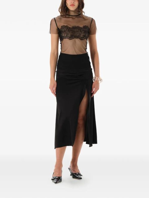 MANURÍ Bambi lace blouse - Black - zdjęcie produktu nr 2