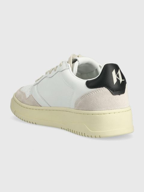 Karl Lagerfeld sneakersy skórzane KREW KL kolor biały KL63020