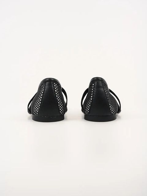 Karl Lagerfeld baleriny KARO kolor czarny KL40125