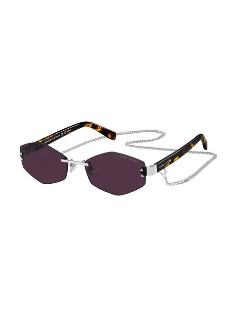 Marc Jacobs okulary przeciwsłoneczne damskie kolor srebrny MARC 496/S AIR