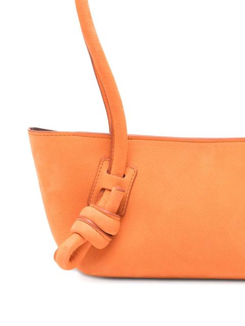 Hereu mini Fleca knot-detail shoulder bag - Orange