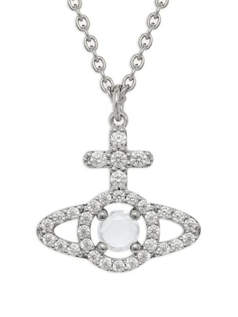 Vivienne Westwood Olympia orb-pendant necklace - Silver - zdjęcie produktu nr 2