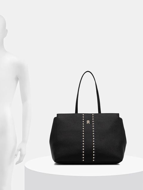 Tommy Hilfiger torebka kolor czarny AW0AW18157