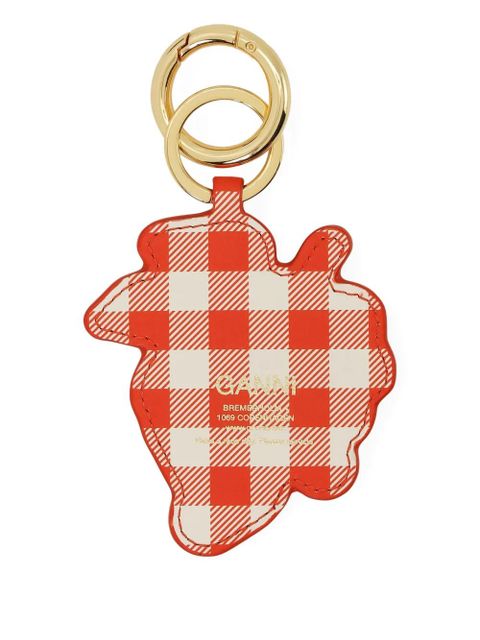 GANNI logo keyring - Orange - zdjęcie produktu nr 2