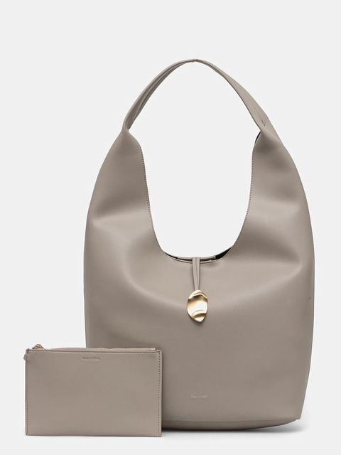 Calvin Klein torebka kolor beżowy LV04K3149G - zdjęcie produktu nr 1