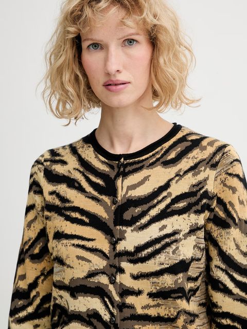 Kenzo kardigan z dodatkiem wełny