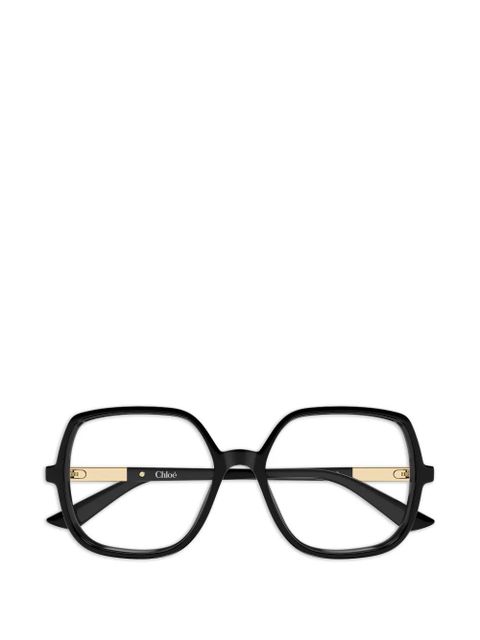 Chloé Eyewear square-frame glasses - Black - zdjęcie produktu nr 1