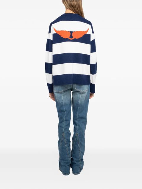Zadig&Voltaire striped sweater - Blue