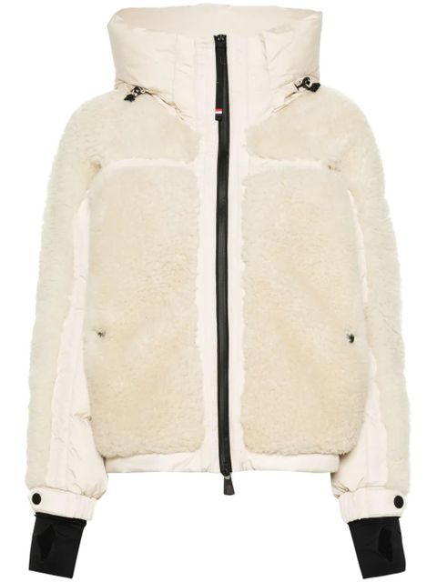 Moncler Grenoble Epicea shearling down jacket - Neutrals - zdjęcie produktu nr 1