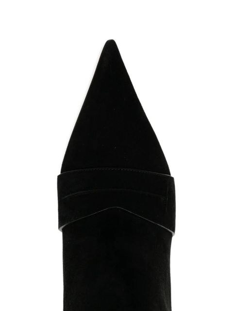 TOM FORD 100mm pointed toe boots - Black