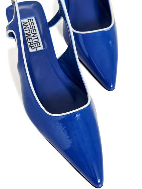 Essentiel Antwerp kitten-heel pumps - Blue