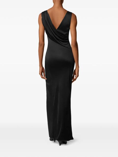 Versace Medusa midi dress - Black