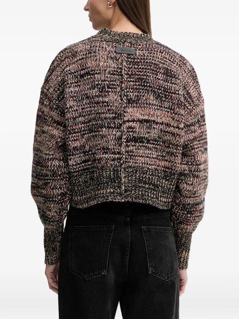 Barbour Saima crew-neck long-sleeve sweater - Black