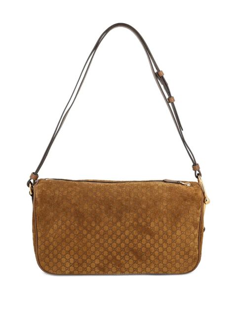 Gucci medium Half Horsebit shoulder bag - Brown