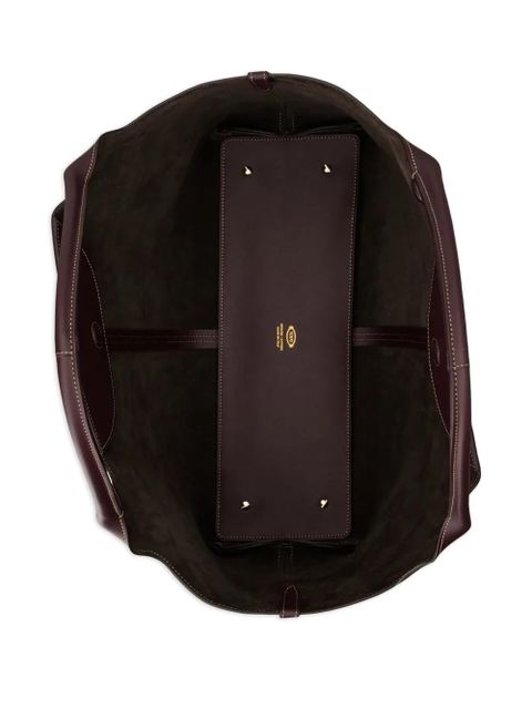 Tod's medium leather tote bag - Brown