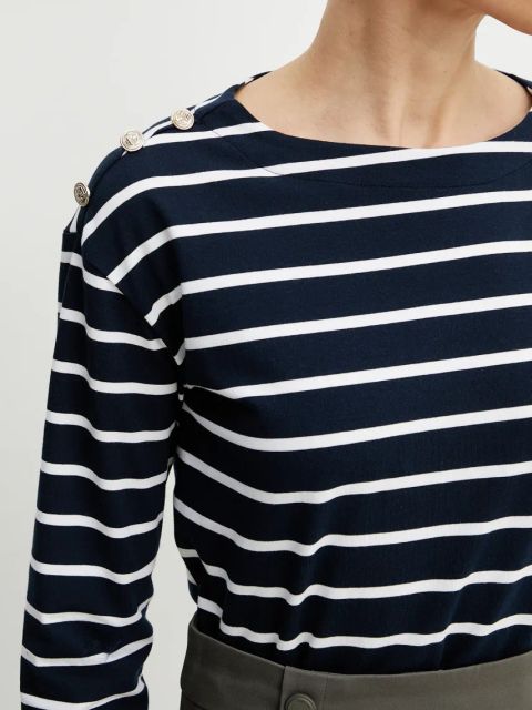 Morgan longsleeve TMARIN damski kolor granatowy TMARIN