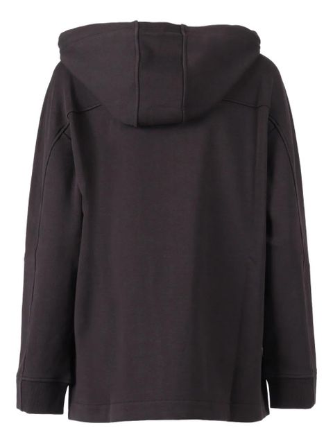 Max Mara zip-up hoodie - Black