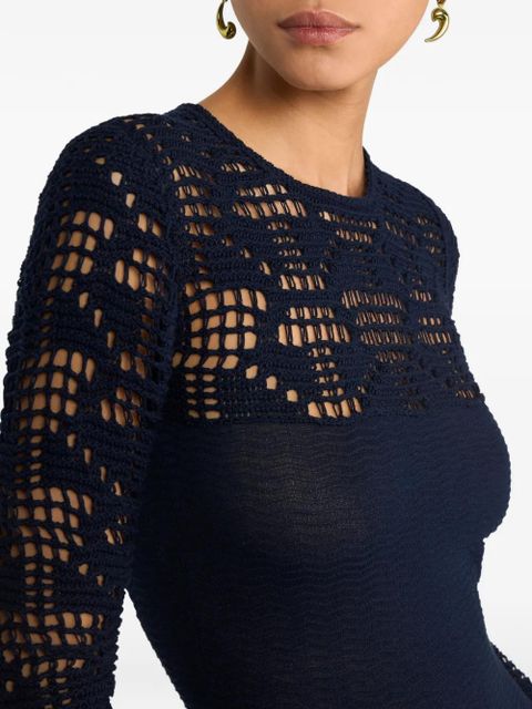 ETRO cotton maxi dress - Blue