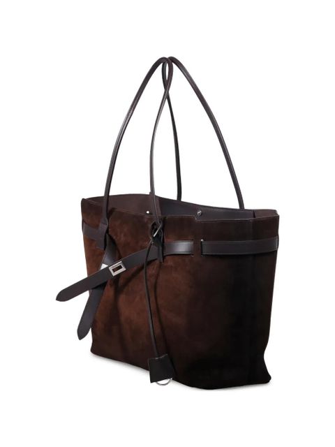 Balenciaga large Bel Air tote bag - Brown